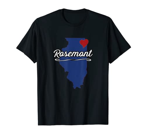 Ciudad de Rosemont Illinois | IL Town - Regalo de mercancías novedoso - Camiseta