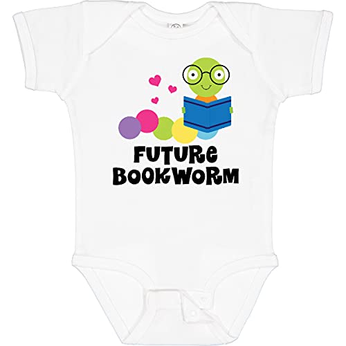 inktastic Future Bookworm Baby Bodysuit