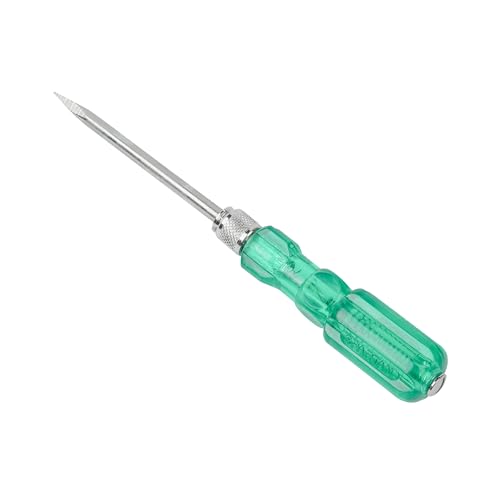 Image of Spartan BS-02-Pro 6-in-1 Pc Screw Driver Kit With Neon Bulb Screwdriver Kit /Screwdriver Set, 2 Flat Blades, 2 Phillips Head, 1 Round Poker Bar, Extension Rod | Multi-purpose Tool Set, Green