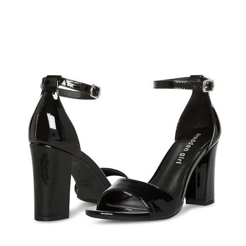 Madden Girl Brendaa Black Patent 8.5 B (M)