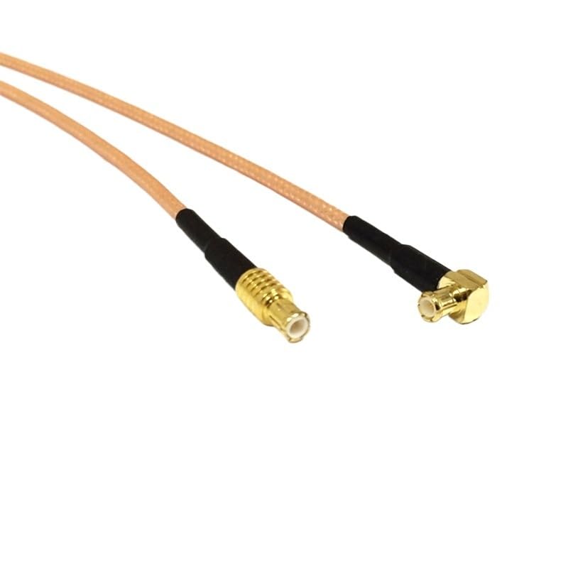 Wireless Modem Cable MCX Male Straight to Right Angle Pigtail Adapter RG316 10cm/15cm/30cm/50cm(1000cm)