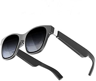 BKGDO Nreal Air Smart AR Glasses Portable HD Private Giant Screen Viewing Mobile Computer Screen Projection Game Original Glasses (Bundle : Svart)