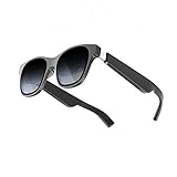 Gafas AR Inteligentes, portátil, HD, Pantalla Gigante privada, visualización de Pantalla de Ordenador móvil, Juego de proyección, Gafas Originales (Bundle : Black)