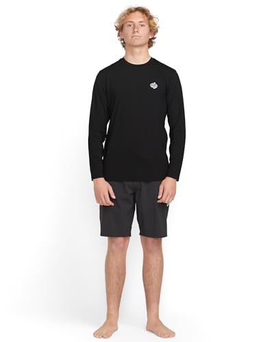 Volcom Men's Standard Taunt UPF 50+ Long Sleeve Loose Fit Rashguard4