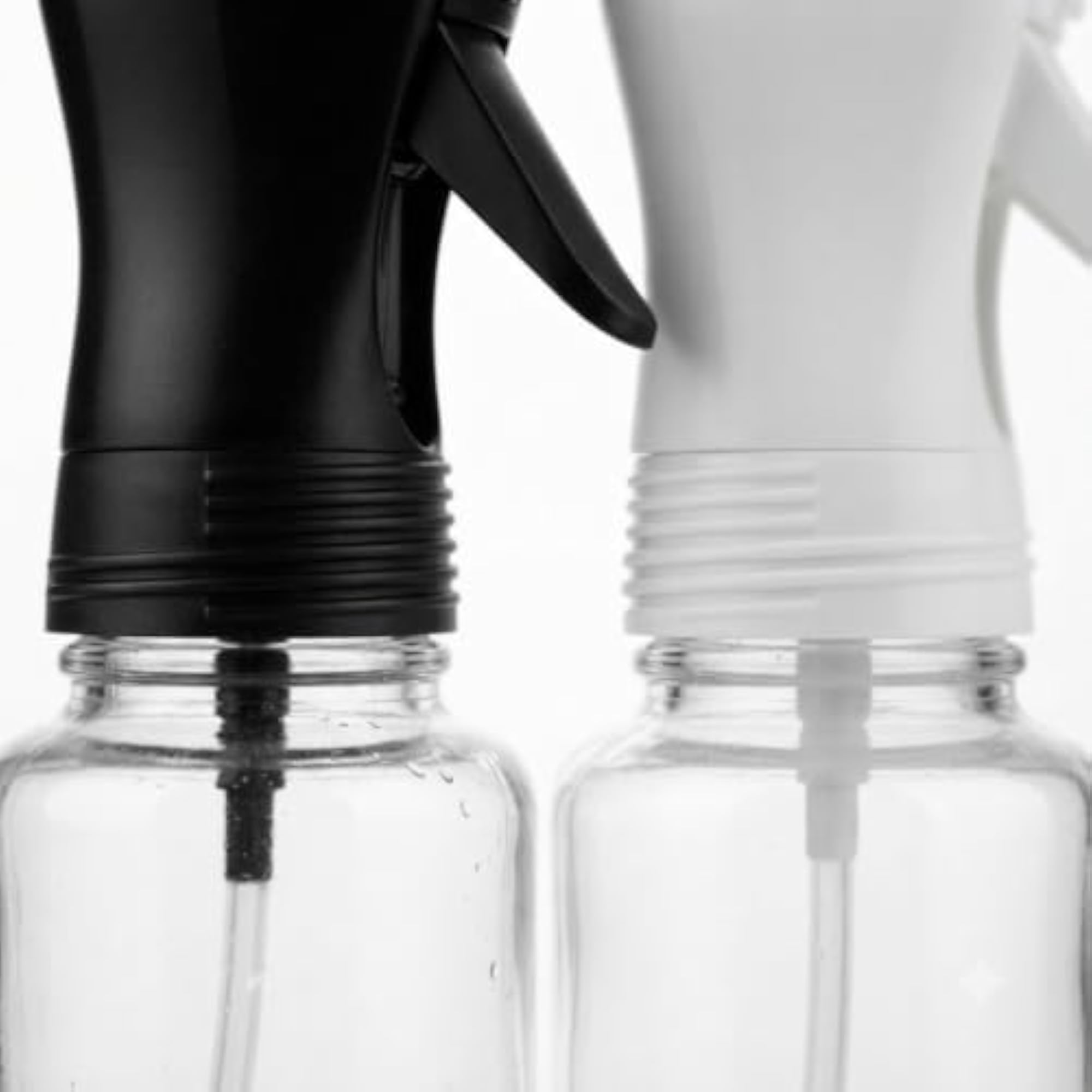 Clear Glass Continuous Mist Spray Bottles, Pack of 2, Everyday Essential