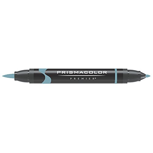 PRISMACOLOR PREMIER Marker Art, Brush-Fine Double-Ended Art Marker № PB 113, 6 Pack, Cool Grey 60% (PB113)