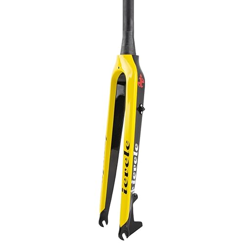 HIMALO Mountain Bike Horquilla Rigida 26 27.5 29 Fibra De Carbono MTB Horquilla Freno De Disco Horquillas Rigidas 1 1/2