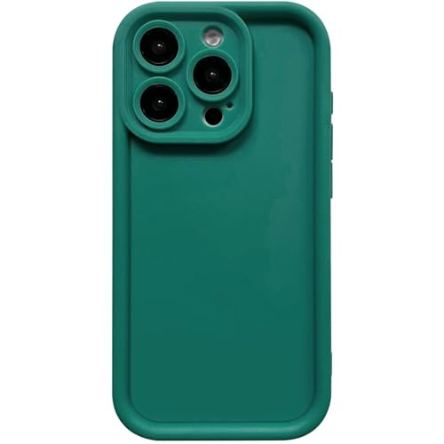 Image of Puxicu Slim Case for iPhone 15 Pro, Enhanced Camera Protection, Shockproof Skin-Friendly Touch Soft Case Cover for iPhone 15 Pro Phone 6.1 inch, Blue