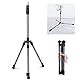 JEBUTU Lichtstativ 200cm/83in, Reversible Lampenstativ Studio Beleuchtung Stativ, Light Stand mit 1/4 Schraube für Strobe Licht Ringlicht Blitzlicht Kamera Softbox, S202