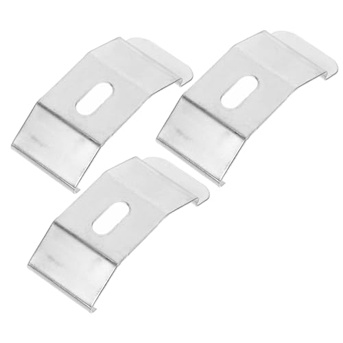 STOBAZA 3 Piezas Soportes para Cortinas de Lamas Montaje para Cortinas de Gasa Persianas y Estores Fijación Resistente para Paneles Louvered Accesorios Prácticos y Minimalistas para