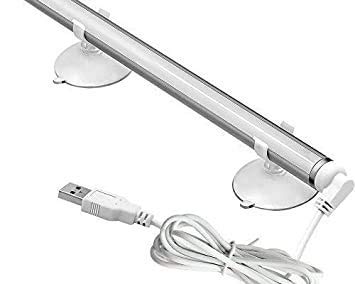 TOKEZO Bright LED Mirror Light Bathroom Vanity Lights Portable Beauty Bright Light Mirror Mounting with Suction Cups LED Lights