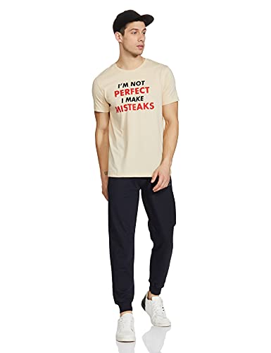 Image of Max Men Printed Elasticated Joggers