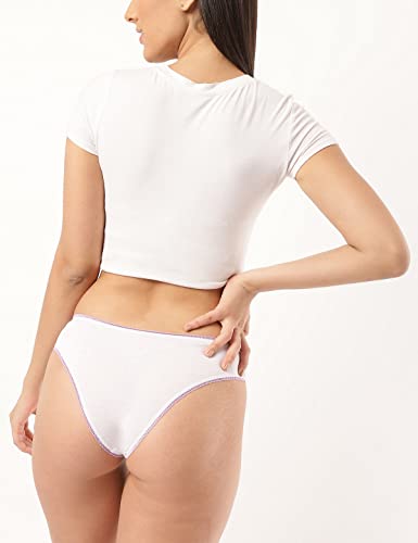 Image of Marks & Spencer Womens Cotton Blend Printed Low Rise Brazilian Knicker (Pack of 5)