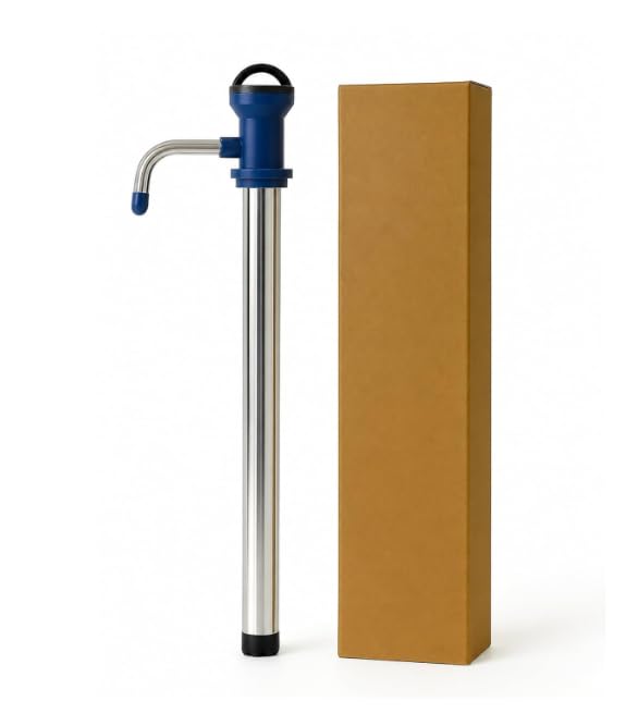 Manual Oil Dispenser Pump with Stainless Steel Suction Tube | Hand Press Oil Transfer Pump for Cooking Oil Containers, Jars & Cans | Easy Pour Oil Dispensing Pump for Kitchen Use-image-27