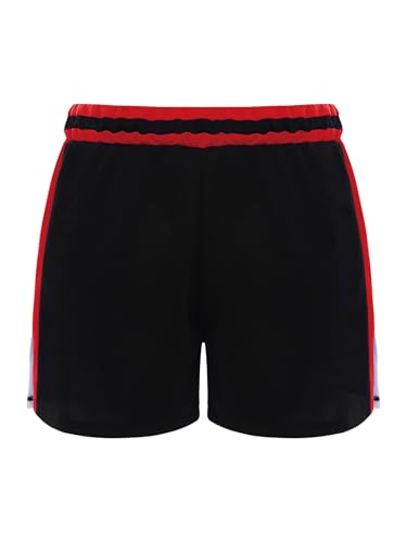 Lightweight Tear Away Sport Shorts for Kids Boys Elastic Drawstring Press Button Shorts for Workout2