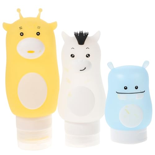 Botellas portátiles infantiles y juveniles para champú que evitan derrames en viajes