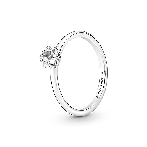 PANDORA 190026C01-54 Anello con solitario a stella