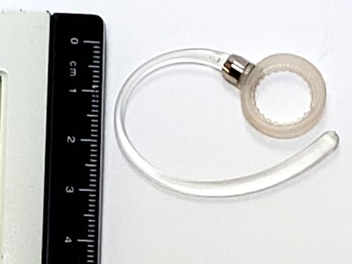 6 auriculares con gancho blanco estándar para Motorola miniatura 5