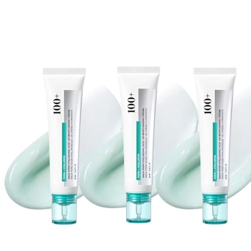 Crema Facial Coreana con Ácido Hialurónico PDRN, Crema Hidratante Protectora, Hidratación Duradera, Sin Fragancia, Fórmula Hipoalergénica, Reafirma la Piel