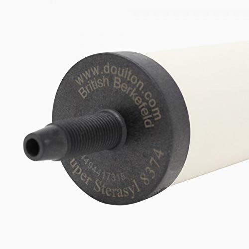 British Berkefeld® Gravity Water Filter With Four 7" Super Sterasyl™ Ceramic Water Filter Elements #TOP5