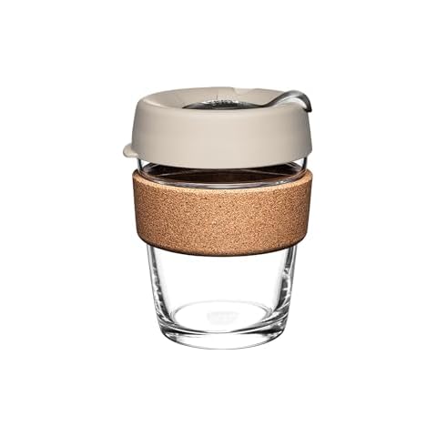 KeepCup 12oz Reusable Glass Coffee Cup Cover