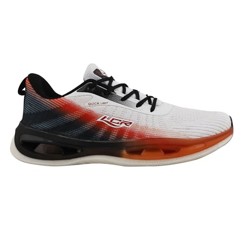 Image of Lancer Mens Energy-25wht-red Running Shoes