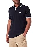 polos hugo boss hombre Ionic+ Active Stretch BOSS Paddy Curved Camisa de Polo, Dark Blue402, XL para Hombre