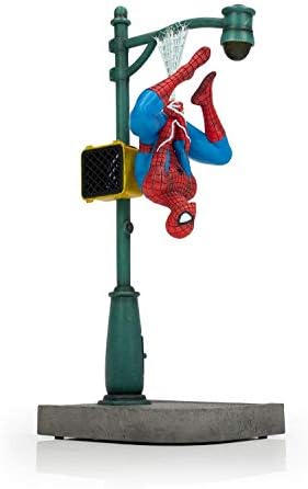 Marvel Spider-Man Collector Statue | Large Interactive Spider-Man Figure | Features Upside-Down Spider-Man |1:8th Scale Model & 14 Inches Tall