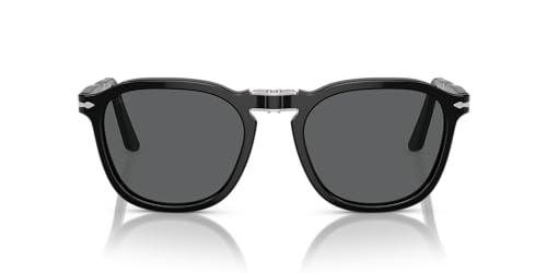 Persol PO3345S Sunglasses, Black/Dark Grey, 54 mm