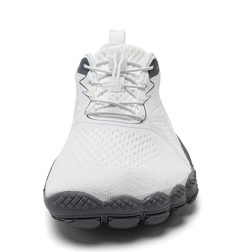 Image of WateLves Water Shoes Men Women Beach Barefoot Aqua Socks Breathable Wide Swim Outdoor Walking Anti Slip Pool Shoes for Hiking Kayaking Diving Surfing