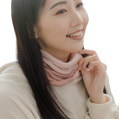 Neck Warmer Women's 100% Silk Made in Japan Thin Neck Gaiter Neck Guard Sleeping