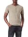 Produktbild camel active Herren Kurzarm Henley aus Organic Cotton Khaki Menswear-S