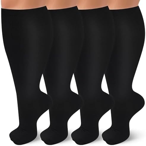 Amazon.com: Graduated Copper Compression Socks 6 Pairs Knee High Socks