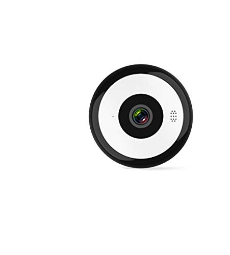 Monitor WiFi De Cámara Panorámica De Techo De 360 ​​Grados Conectado A La Red Inalámbrica Remota del Teléfono Móvil Proyector De Visión Nocturna En Interiores HD