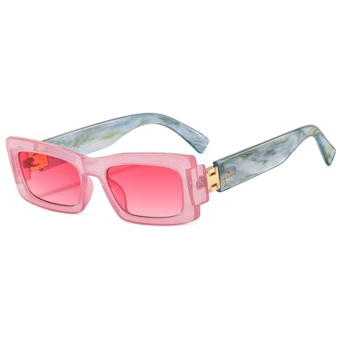 Lunettes de soleil retro vintage aux finitions géométriques épurées