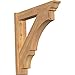Ekena Millwork OUT06X28X28BOA01SDF Balboa Smooth Traditional Outlooker, 6" Width x 28" Depth x 28" Height, Douglas Fir