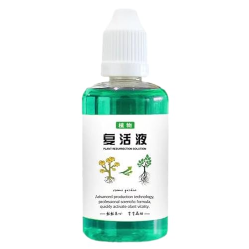 Estimulador de raíces: potenciador del crecimiento de suculentas de 50 ml, fertilizante para plantas de interior y solución nutritiva potenciadora de raíces, favorece un desarrollo fuerte y hojas salu