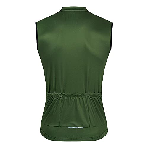 Sudusudo Men's Cycling Jersey Sleeveless Tops Clothing Bike Shirts Vest Breathable Bicycle Clothing Jacket #TOP1