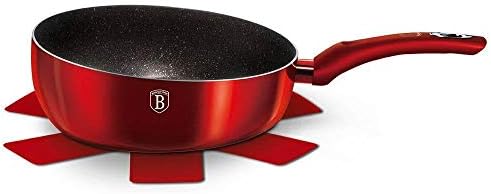 Berlingerhaus Metallic Flip Frypan Burgundy