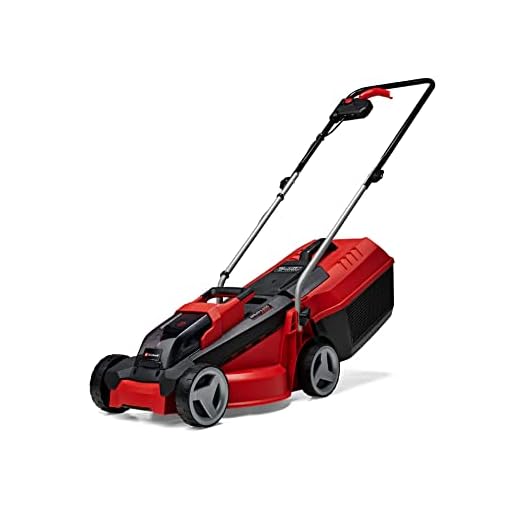 Einhell Tosaerba A Batteria Ge-Cm 18/30 Li Kit Power X-Change 18 V, 60.5 x 39.5 x 37.5 Cm, Rosso Nero