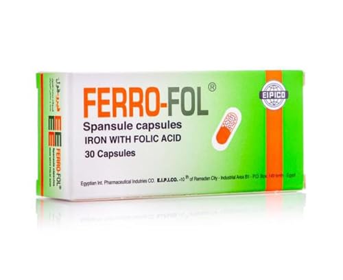 Ferro-Fol Spansule Capsules Iron with Folic Acid 30 Capsules