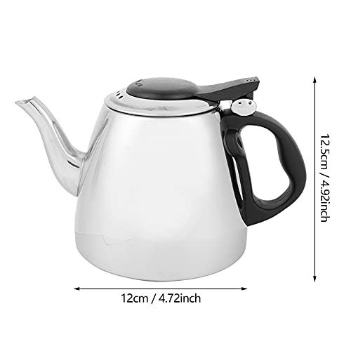 Tetera eléctrica acero inoxidable 1.2 L portátil miniatura 2
