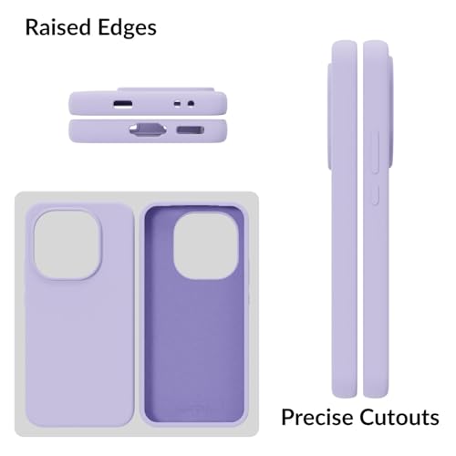 Image of SPRIG Compatible with IQOO 15 5G SilkTone Silicone Back Cover Drop Tested Shock Proof Mobile Case for Men, Women, Boys and Girls with Camera Protection (Light Purple)