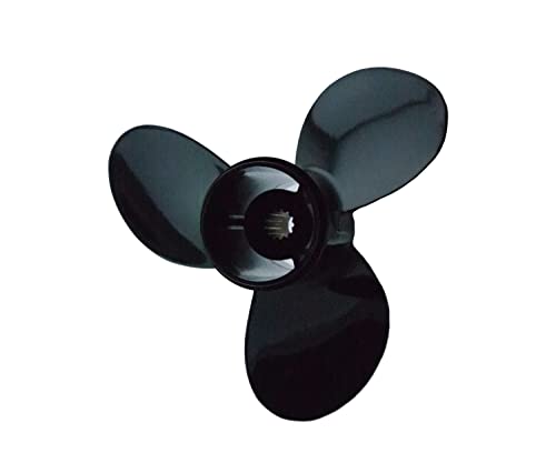 Asaki Propeller 58100-95393-019 58100-88L30-019 Compatible With Suzuki 35-65 Hp 11 5/8X12 #TOP1