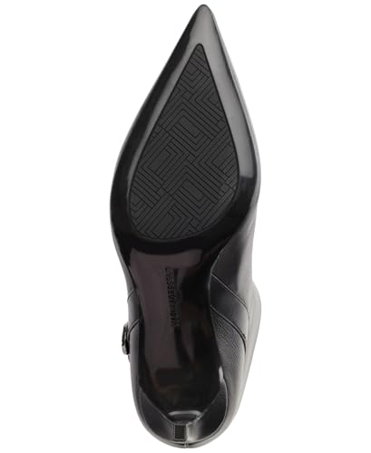 KARL LAGERFELD Women's Sharina Mid-Calf Heeled Bootie Ankle Boot3