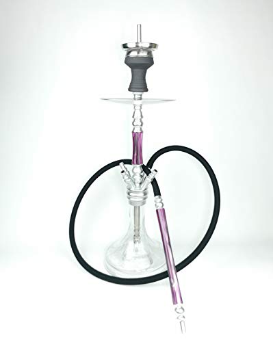 Alligator Shisha Bingo Performance - Grey (Silber) | Design Shisha | Komplett Set – Bild 3