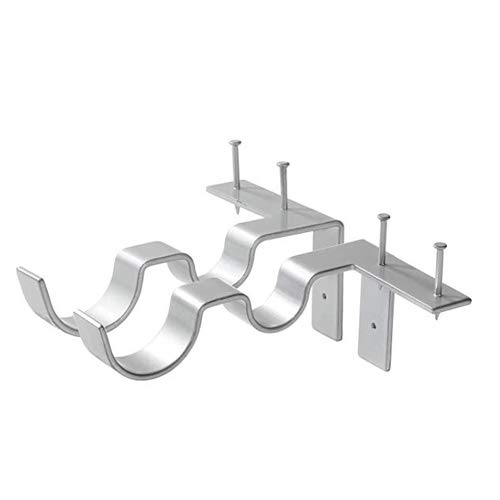 Buy HFGV Adjustable Brackets for Curtain Rods No Drill,Curtain Rod