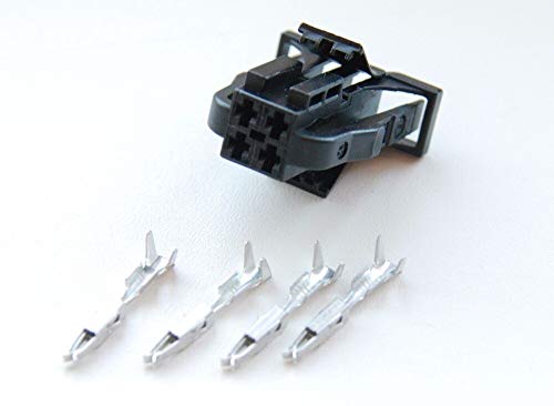 Davitu Cables, Adapters & Sockets - 2/4/10pcs/lot 4 Pin/Way 1.5series Car Taillight Plug Auto Electrical Connector STECKER For AUDI VW Skoda VAG 3B0972722 - (Color Name: 4pcs)