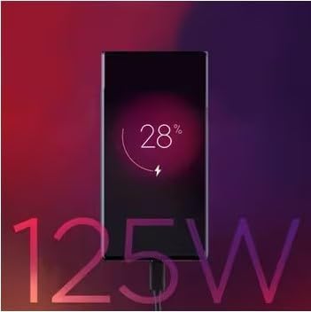Image of 125W Turbo Power Charger Compatible with Motorola Edge 70 Fusion, Edge 60 Pro /Fusion /Edge 50 Fusion,Edge 50 Ultra /50 Pro /Razr 50 Ultra /Moto G45 /G54 /Moto E40 /G35