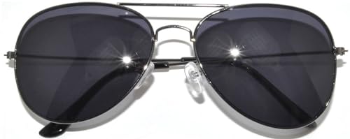 Image of OWL Aviator Pilot Sunglasses for Women and Men Size Medium Gold, Black, Silver, Bronze, Colorful Metal Frame